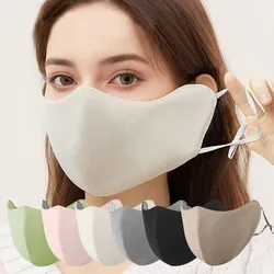 Fashion Warm Face Mask for Women High Quality Washable Reusable Anti Dust Windproof Mouth-muffle Winter Warm Breathable Mask