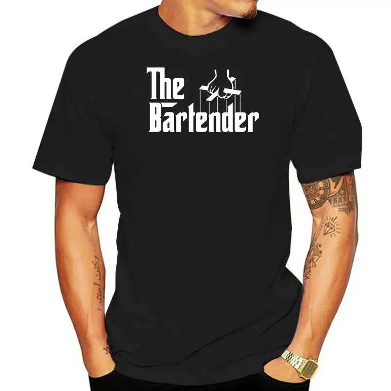 THE BARTENDER - Unisex Cotton T-Shirt Tee Shirt