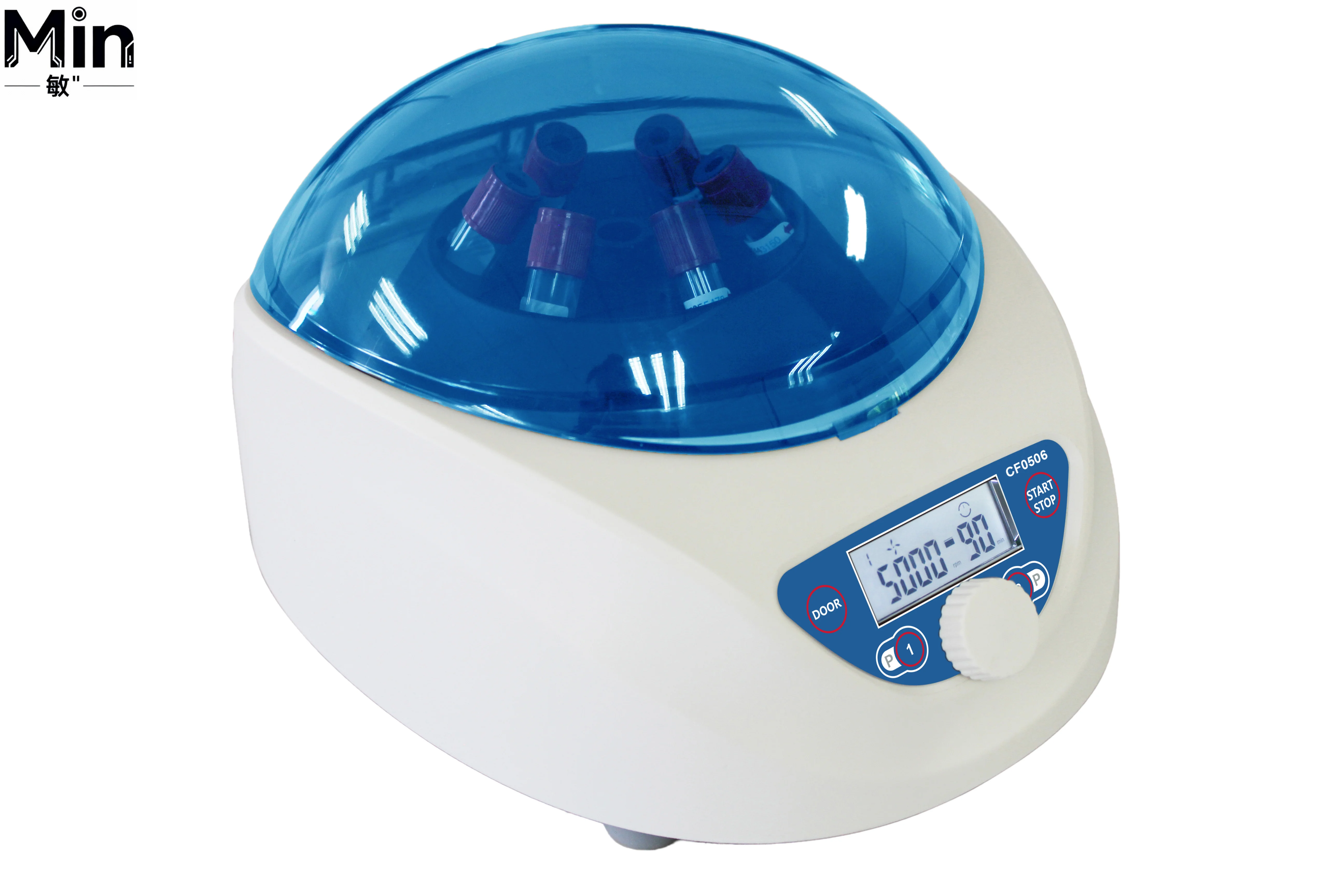 DM0506 Adjustable Low Speed Laboratory Centrifuge 300 to 5000 RPM for Clinical Biology Chemical Experiment Testing