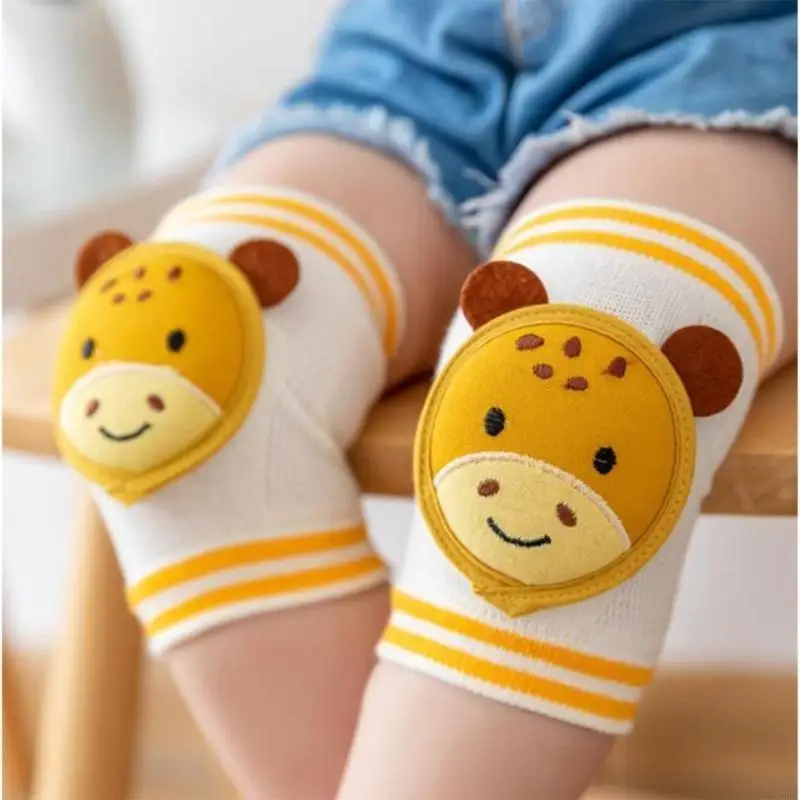  Cartoon Baby Knee Protective Sleeve Lovely Kneepads Enjoy Comfort and Safety During Crawling and Walking Practice