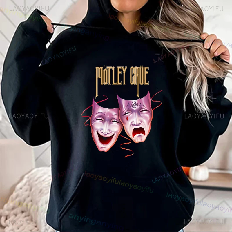 2025 venda quente-motley-rue- 1981 heavy metal rock band hoodies casa doce adulto streetwear manga longa camiseta das mulheres dos homens com capuz