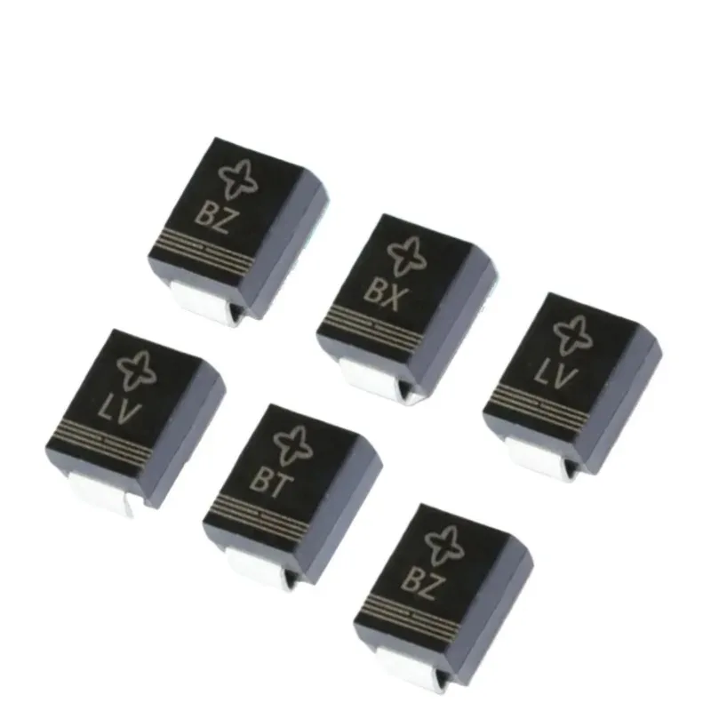 100Pcs TVS Diode SMBJ5.0A SMBJ5.0CA SMBJ6.0A SMBJ6.0CA SMBJ6.5A SMBJ6.8A SMBJ6.8CA SMBJ7.0A SMBJ7.5A SMBJ10A