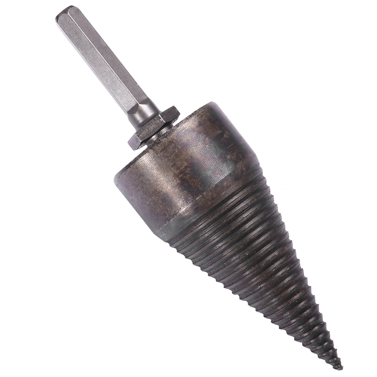 

Wood Chopping Drill Bits High Splitter Tool Electric Drill Bit Efficient Anti Skid Groove Hard Soft Wood Outdoor