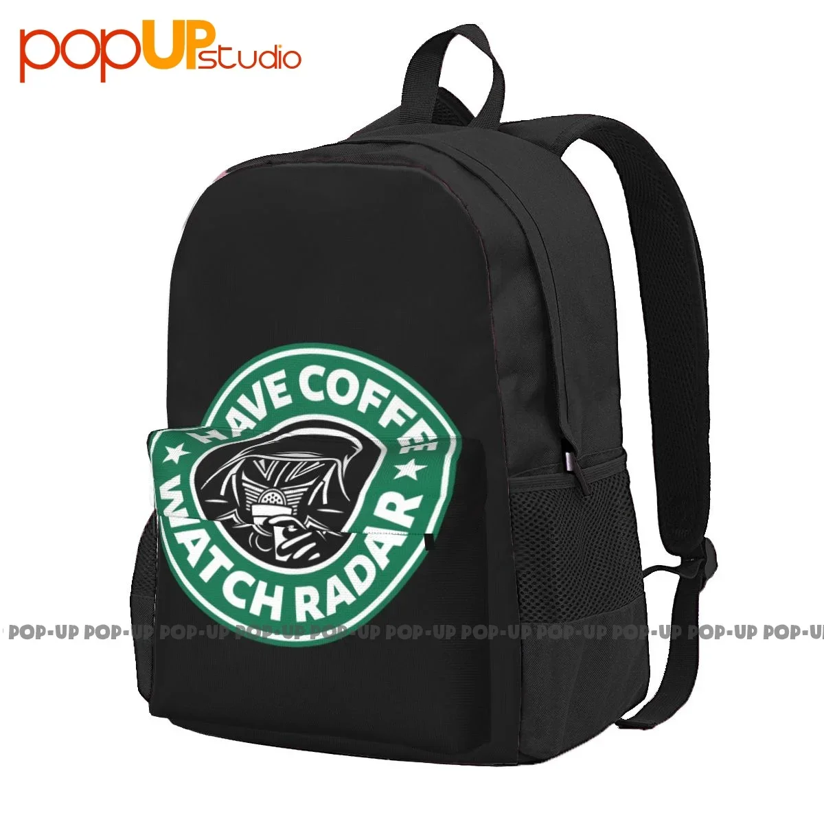 

Spaceballs Retro Predator Have Coffee Watch Radar Large Capacity Backpack Newest Swimming Sports Style Large Capacity
