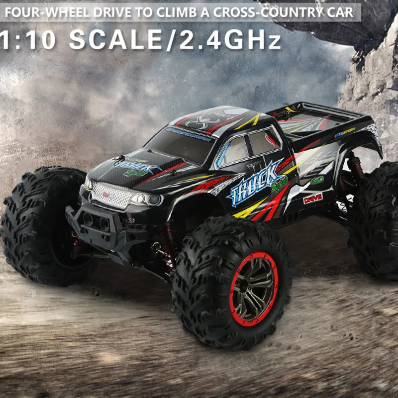 Xinlehong Remote Control Car 1:10 High-Speed Four-Wheel Drive Off-Road 2.4g Children'S Model Toy Car Birthday Christmas Gifts