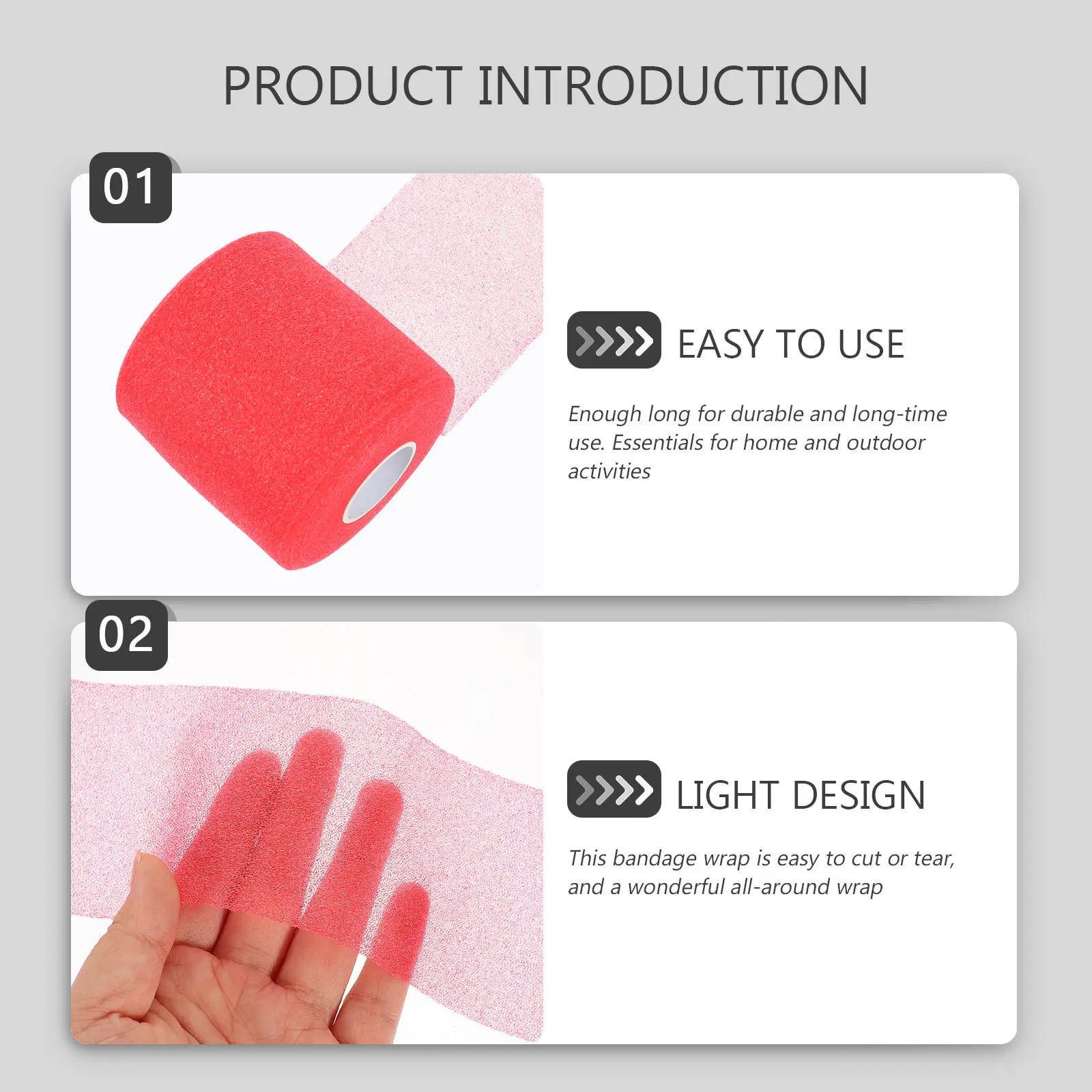 

Multi-Function Featherball Racket Shock Absorption Film Professional Athletic Wrap Breathable Elastic Sports Tape for Outdoor