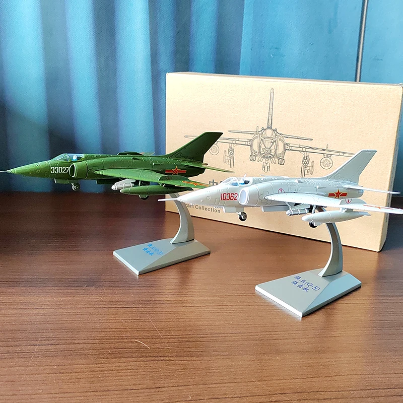 

in stock 1:72 Scale China Strong 5 Alloy Die Cast Q-5 Strong Five Strike Military Combat Aircraft Model Collection Toy Gift