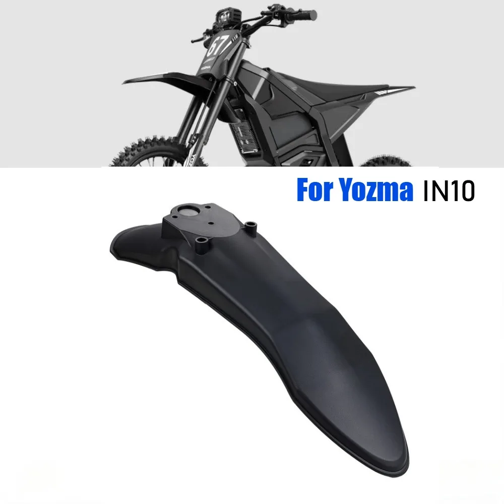 For Yozma IN 10 IN10 Motorcycle Front Fender E-bikes Mudguards Splash Mud Guard Electric Dirt Bike Off-Road Vehicle Accessories