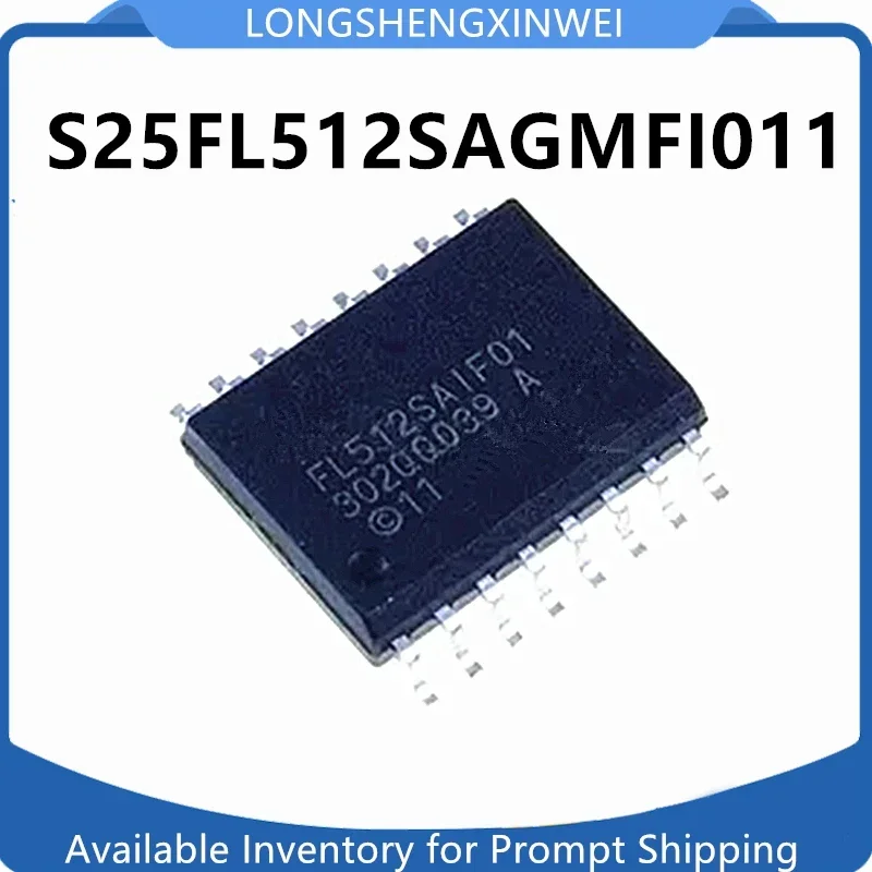 

1PCS New S25FL512SAGMFI011 FL512SAIF01 SOP16