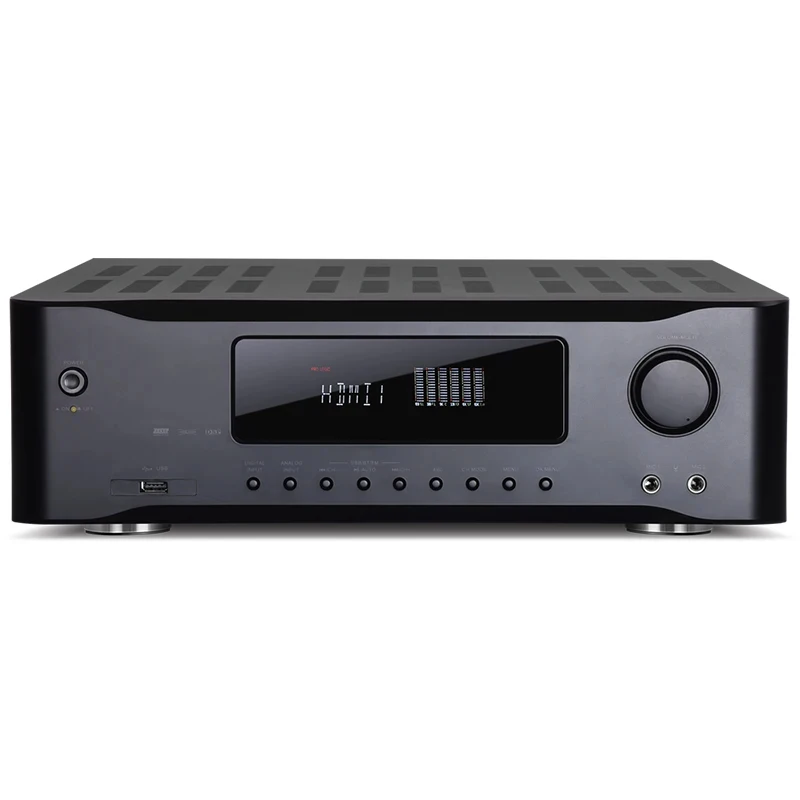 New 5.1ch Amplifier High Power AV Receiver with BT, Home Theater System, AV-6360, 6 Channel Surround Sound