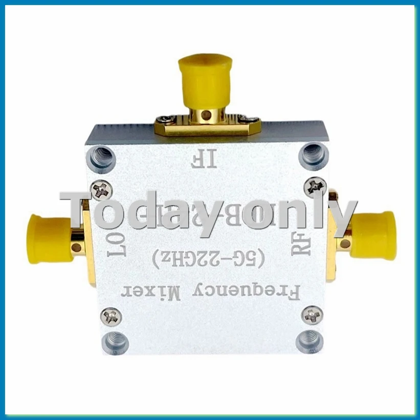 Broadband Mixer -24H+ 5G-22GHz 3.5mm SMA Frequency Mixer RF Up Down Frequency Conversion Mixer-VVNB