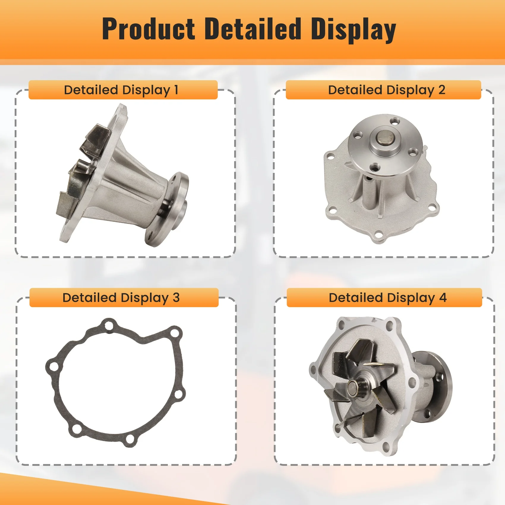 

НОВЫЙ водяной насос 16110-78206-71 для Toyota 7FD 8FD 1DZ 2Z двигатель вилочного погрузчика-дизельный 161107820671 Номер детали