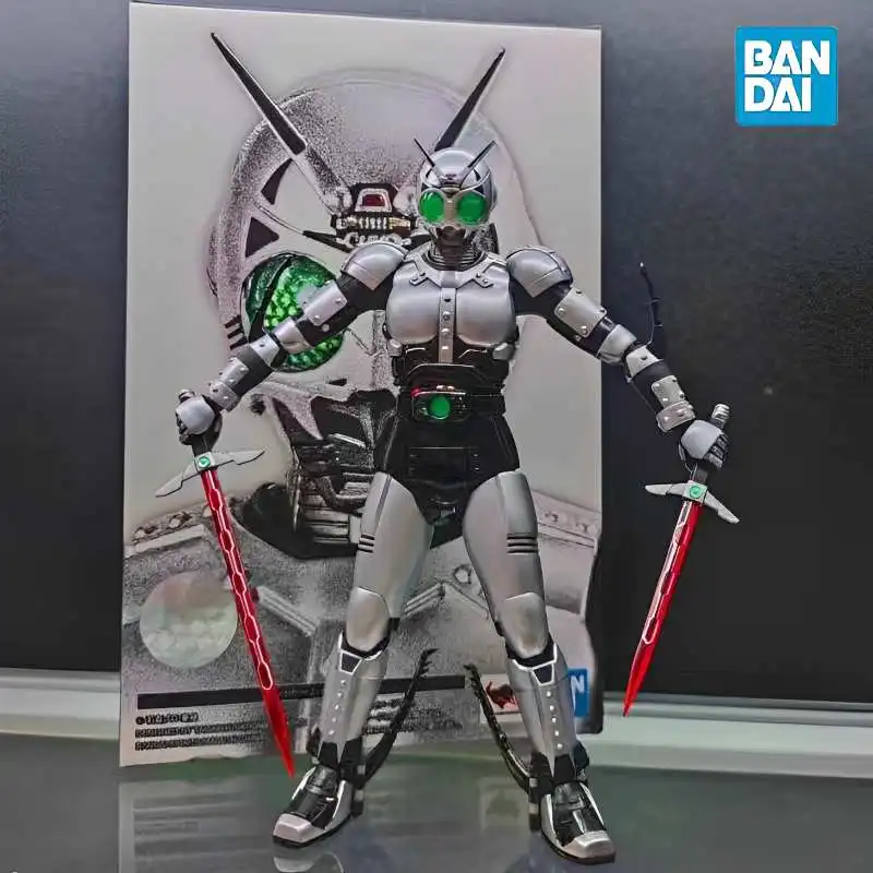 

In Stock 100% Original BANDAI S.H.Figuarts SHF SHADOW MOON MASKED RIDER BLACK RX Animation Character Model Action Toys Gifts