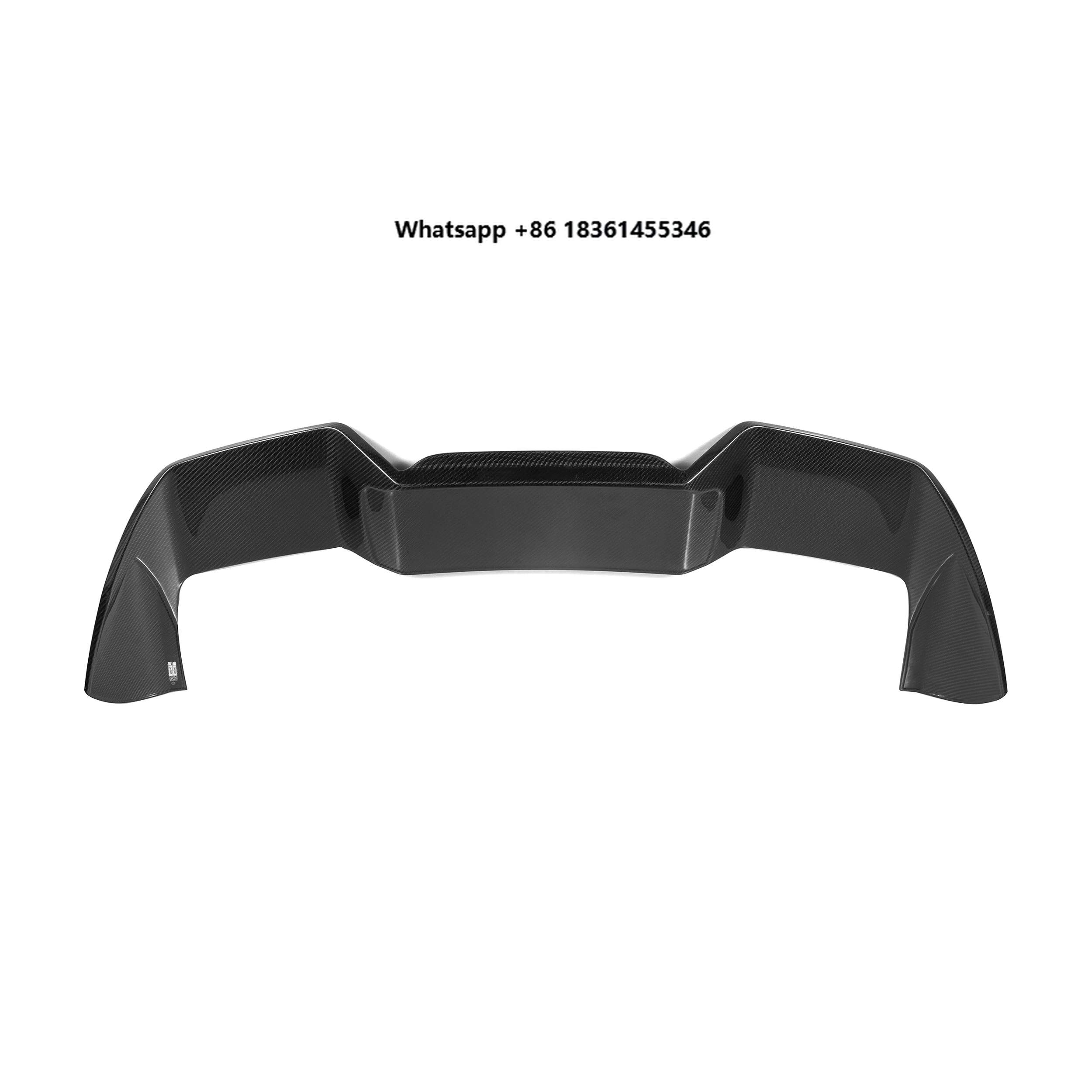 

For 2020+ X5M F95/F95LCI SQ Style Rear Roof Spoiler Tail Wing Top Spoiler F95 Dry Carbon Fiber Top Spoiler