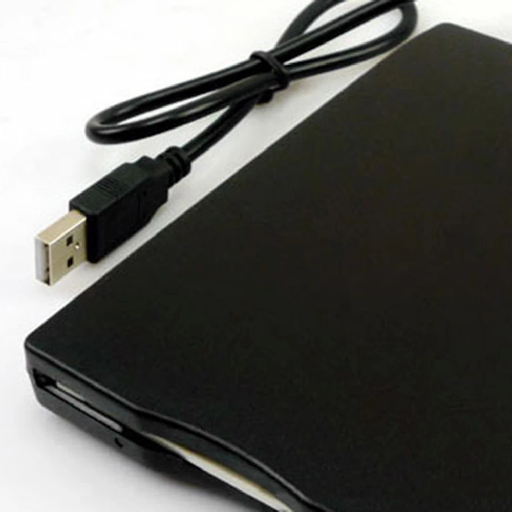 USB Portable Diskette Drive 1.44Mb 3.5 Inch 12 Mbps USB for Laptop