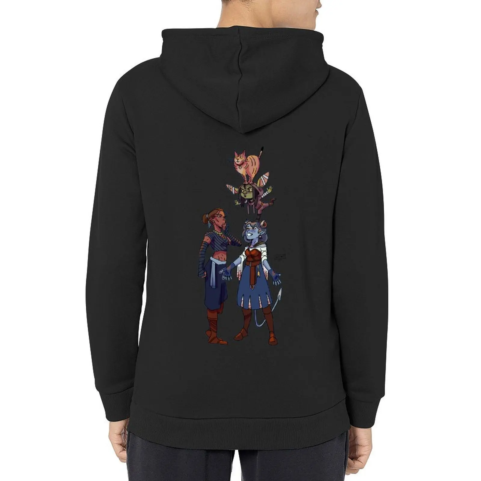 

Chaos crew Hoodie korean clothes men's sweat-shirt set autumn new products aesthetic clothing japanese hoodie