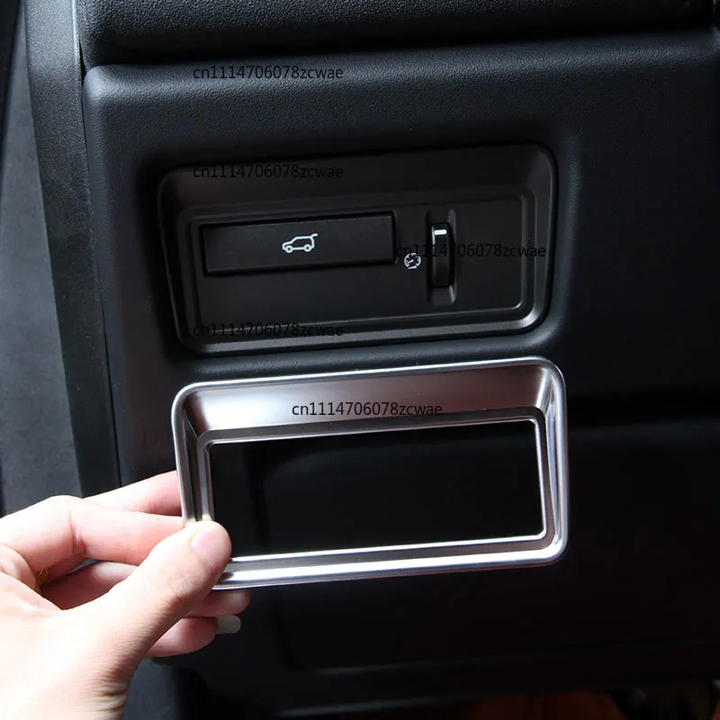For Land Rover Range Rover Evoque Sport Autobiography Vogue ABS Chrome Car Taildoor Button Trim Sticker Interior Car Accessories