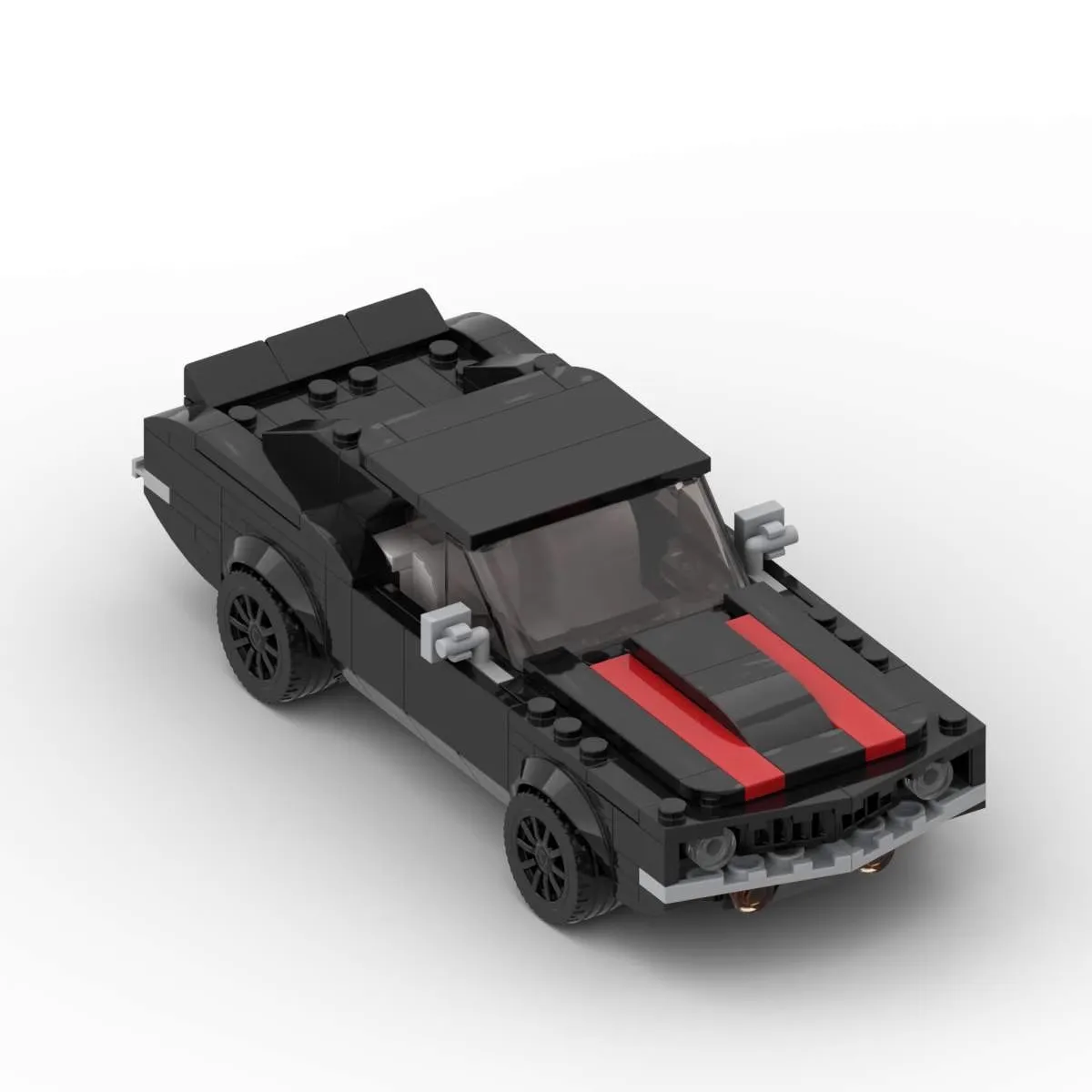 Bricklink MOC Chevroleted Camaros Z/28 Muscle Car 10304 Speed Champions Vehicles Sets Building Blocks Kid Toys Christmas Gift