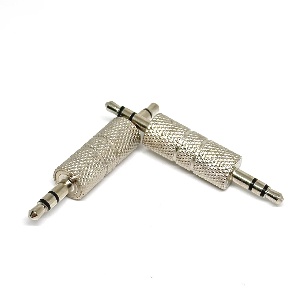 3.5mm male to Male 3.5mm / 3.5 mm male to male 3.5 mm Adapter Converter Stereo Audio Headphone Jack High Quality