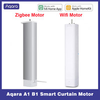 Aqara A1 B1 Smart Curtain Motor Zigbee WIFI Control Wireless Timing Motorized Curtain Motor Smart Home For Xiaomi MiHome HomeKit