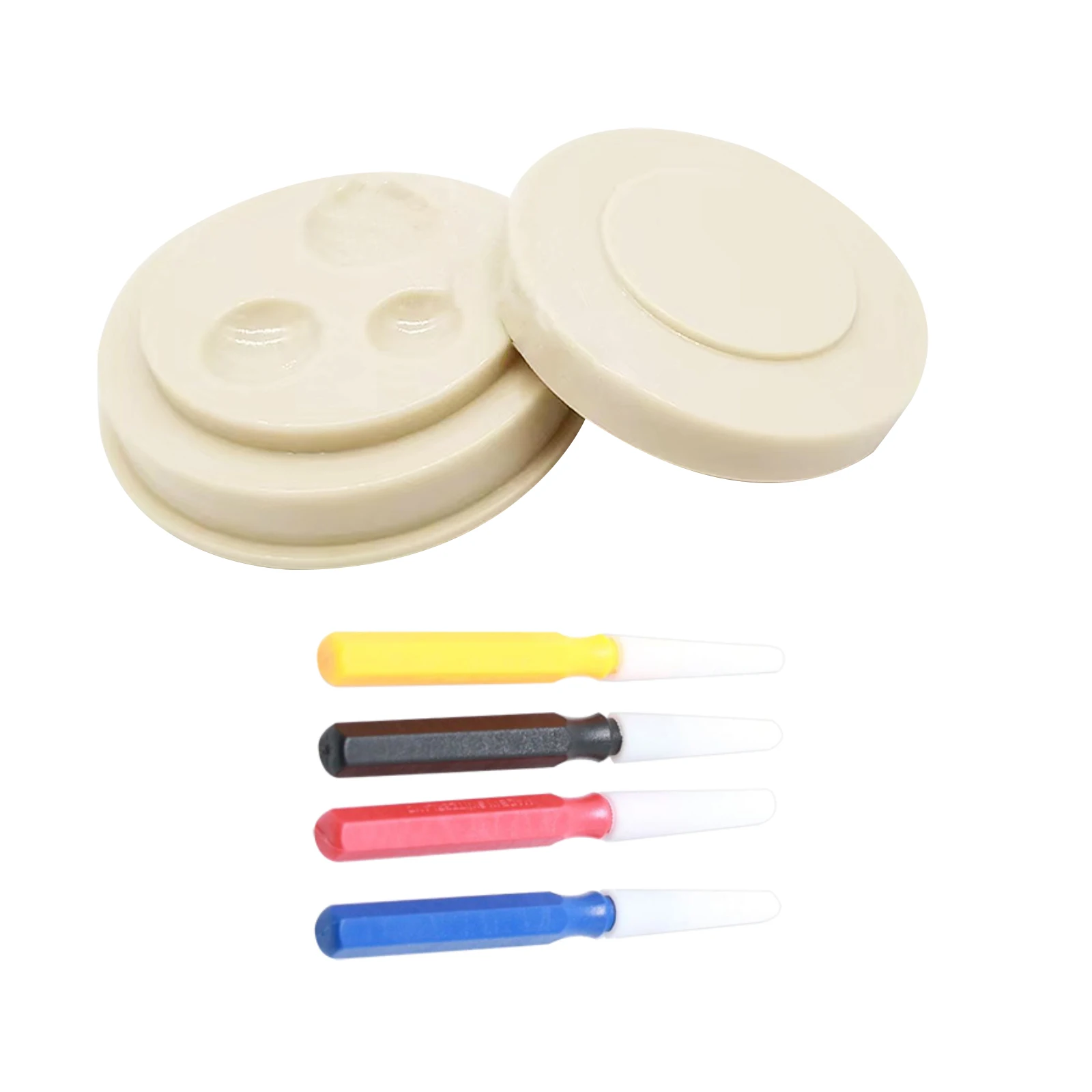 Kit de sortimento de lubrificador de relógio, incluindo 1 copo de óleo, 4 pinos de caneta de óleo, ferramenta de lubrificantes de aplicação de óleo, kit de ferramentas de manutenção de relógio