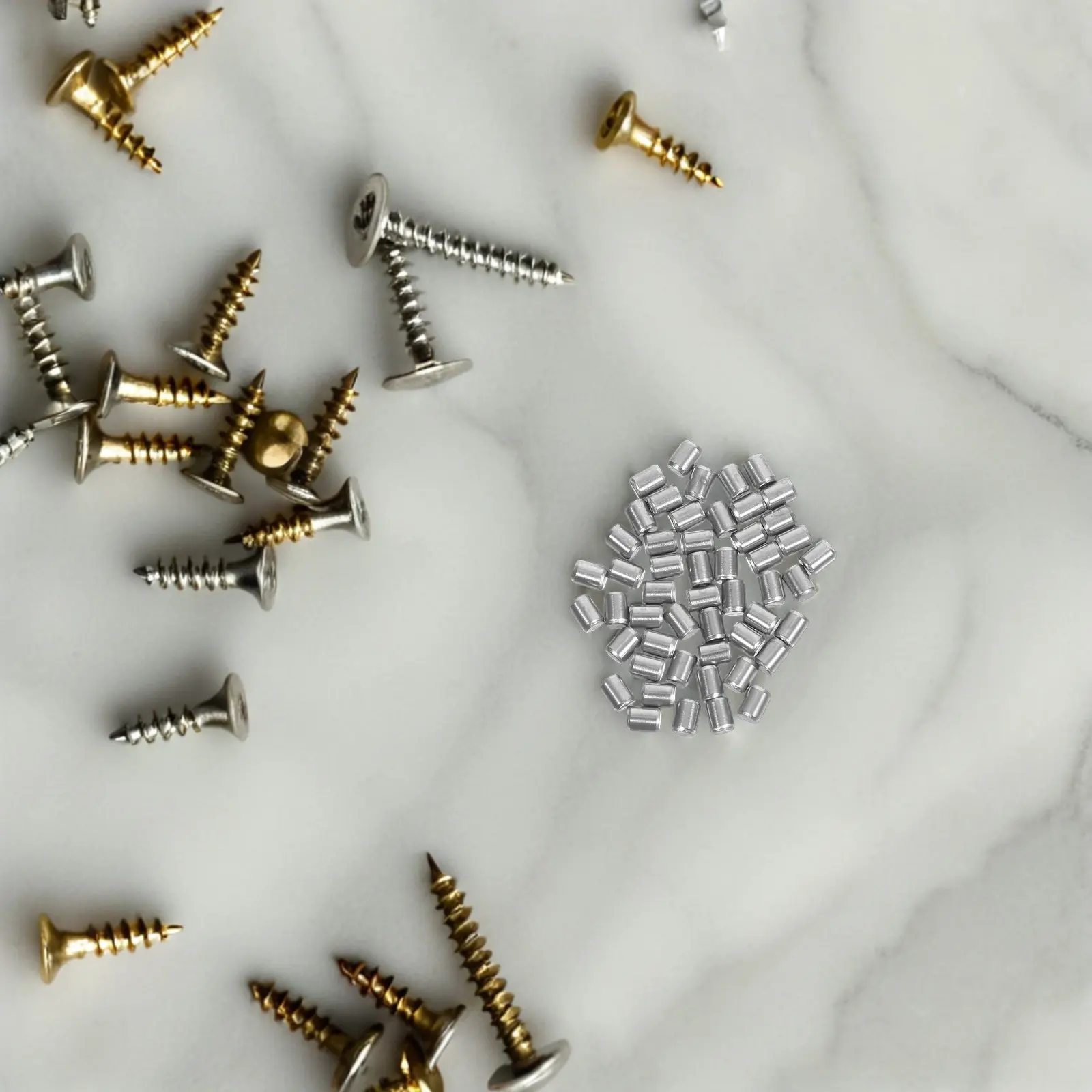 Stainless Steel Dowel Pins 50Pcs Solid Cylindrical Shelf Supports for Furniture Wood Installation Hardware