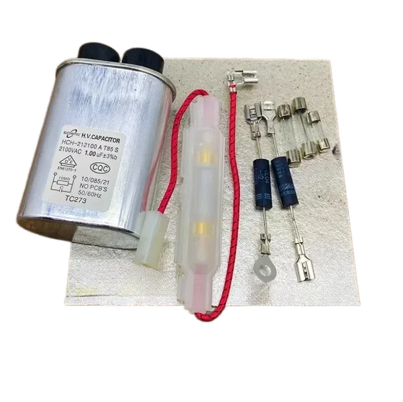 Suitable for Microwave Oven Accessories Universal High-Voltage Capacitors Power Supply Fuses High-Voltage Diodes Mica Sheets