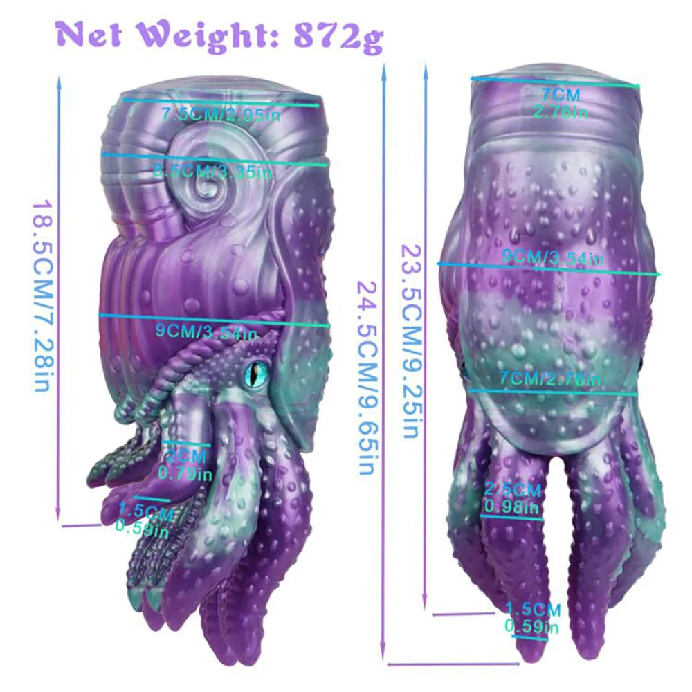 GEEBA Nautilus جيب كس الرجال الاستمناء كأس اللامسة الشرج دسار تحفيز الجنس لعب سيليكون ذكر الاستمناء القضيب الضارب #6