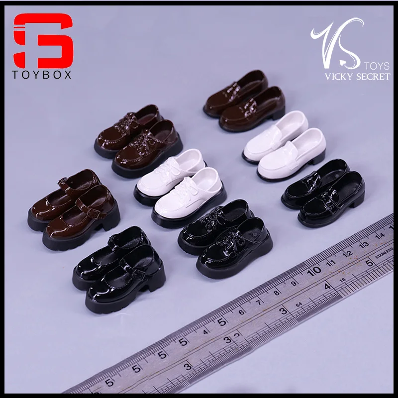 Vstoys-girl jkシューズ、学校の制服靴、アクションフィギュアボディ、12フィートの女性の兵士モデルに適合、22xg89 22xg90 22xg91 1 6