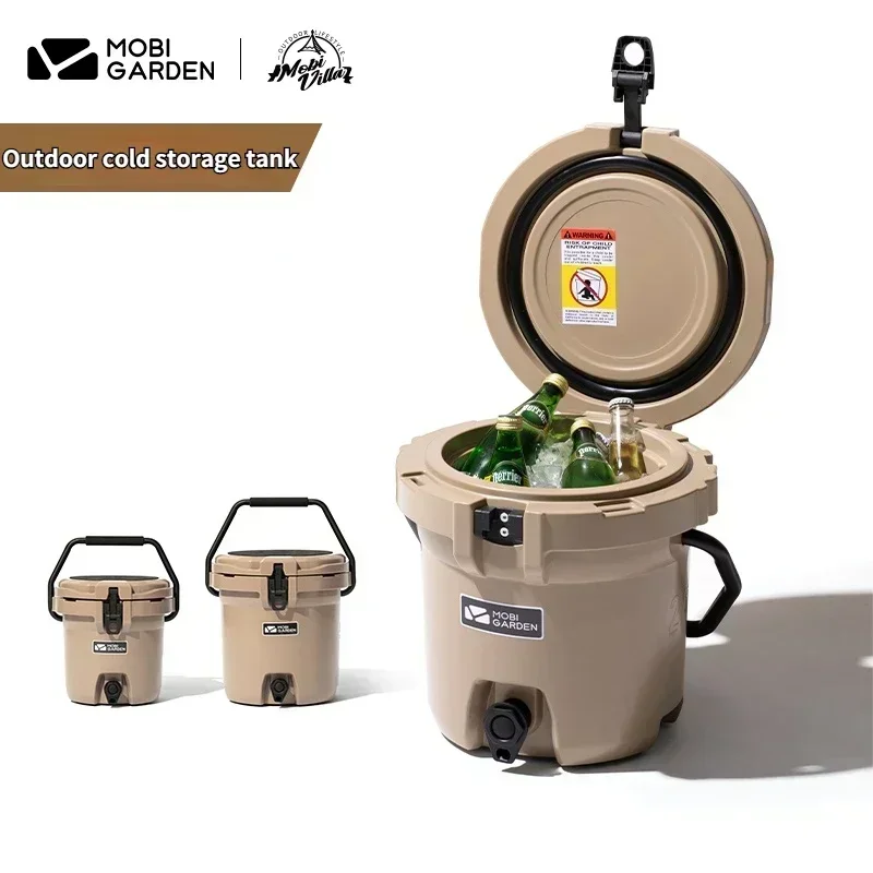 

Mobi Garden Freezer Cooler Bag Camping Refrigerated Bucket Outdoor Picnic Car Fridge Ice Box Portable Plastic Roll Bucket