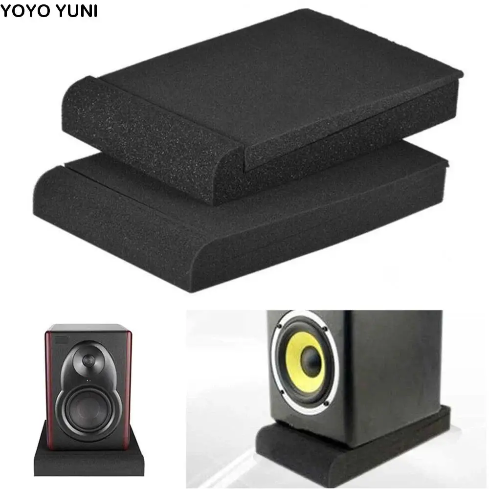 

Subwoofer Desktop Sound Isolation Pads Speaker Acoustic Foam Studio Monitor Pads Speakers Sponge Speakers Isolation Pads