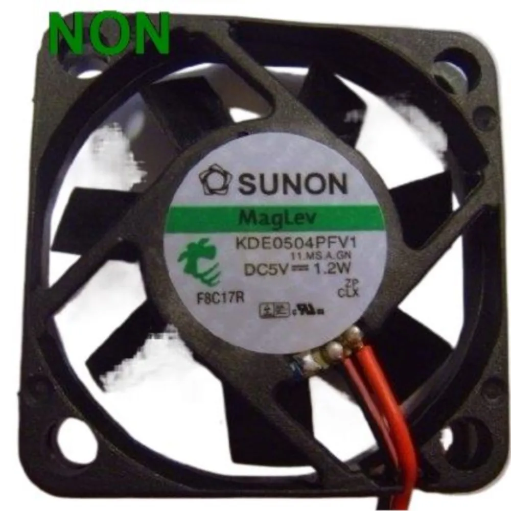 

Original For Sunon maglev KDE0504PFV1 DC 5V 1.2W 2Wire server inverter axial Cooling Fans