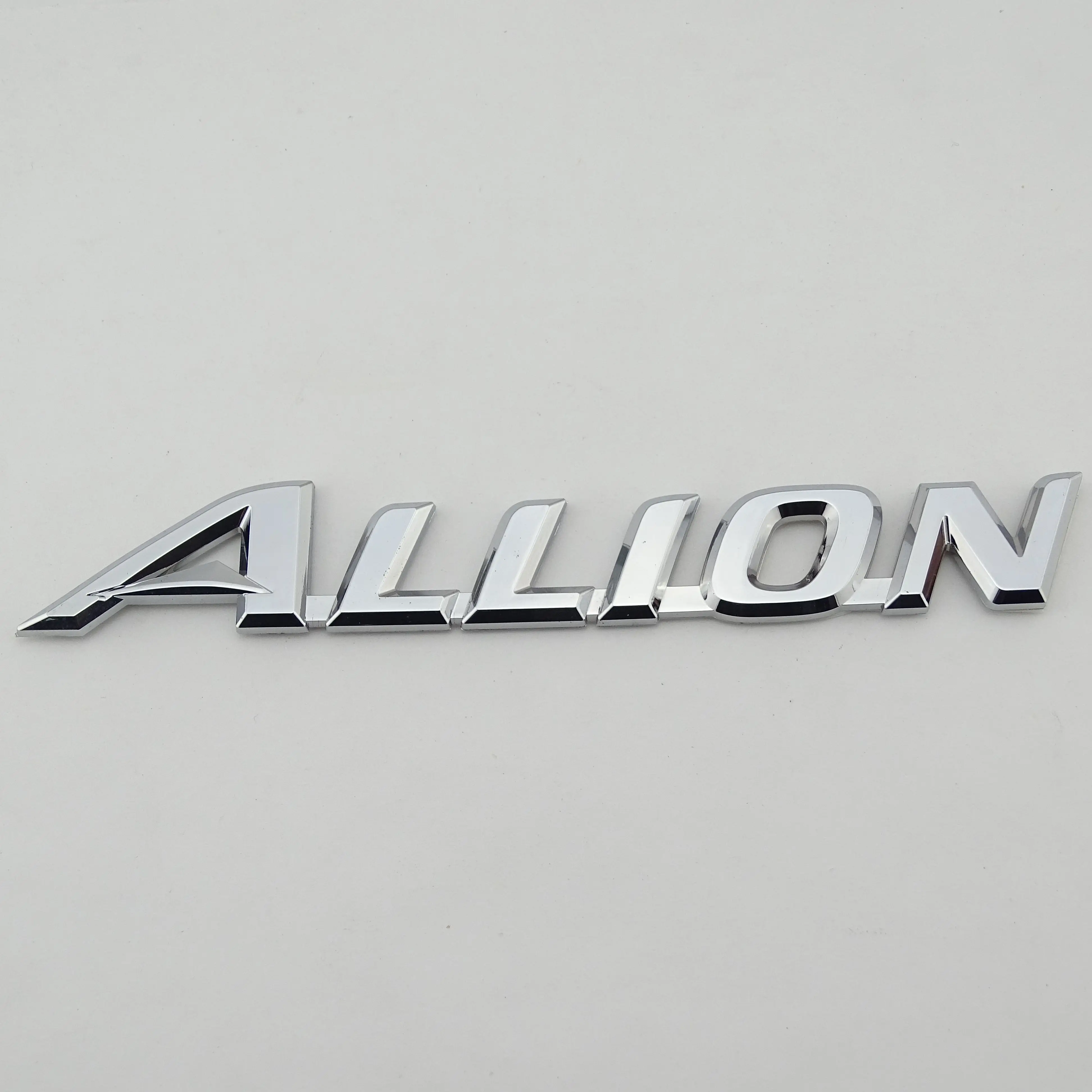 

1 PIC ALLION 3D Emblem Chrome Car Sticker Trunk For Toyota Premio Allion T260 2008~2019 Styling Accessories
