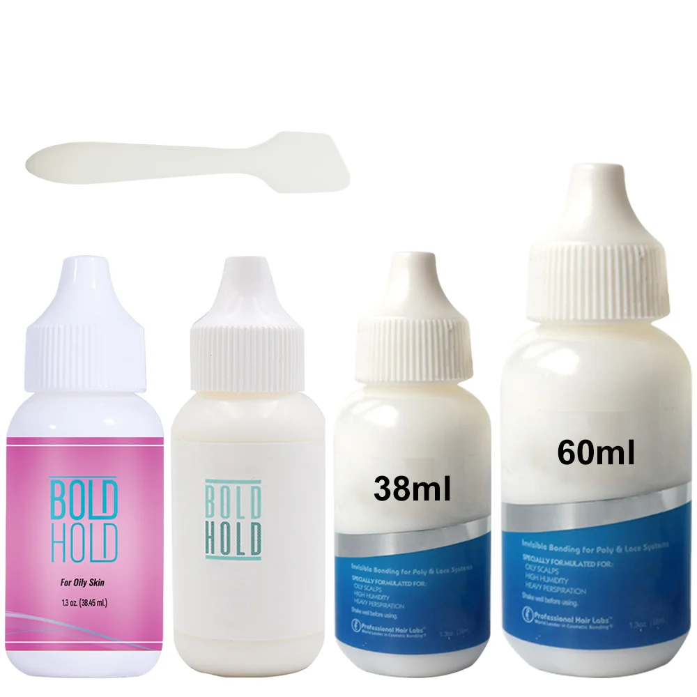 

Strong Bold Hold Lace Wig Glue Waterproof Adhesive Hair System Glue Wig Installation Kit Set Lace Glue 38/60ML Ship From the USA