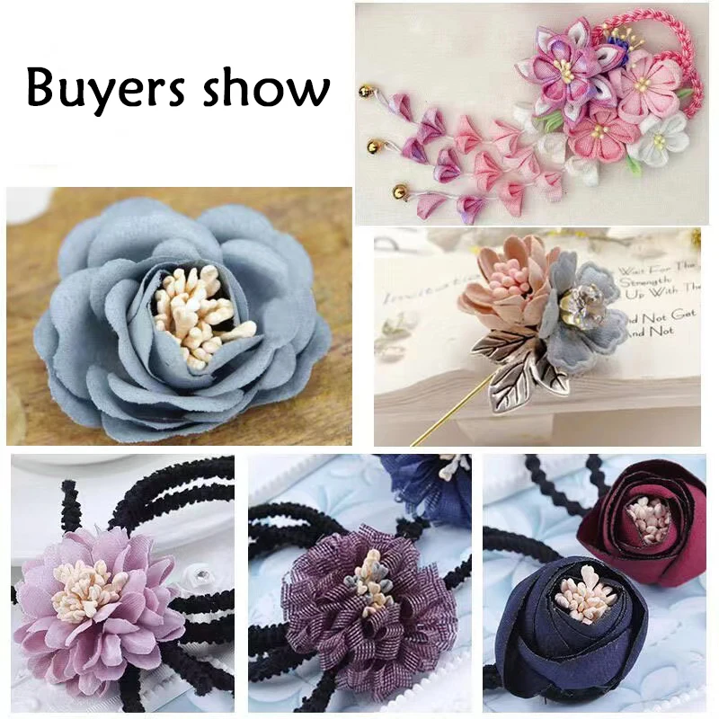 400/800pcs Flowers Stamen 55mm DIY Artificial Flowers Wreath For Wedding Party Home Decor Flower Core Stamen Flower Accessories 4
