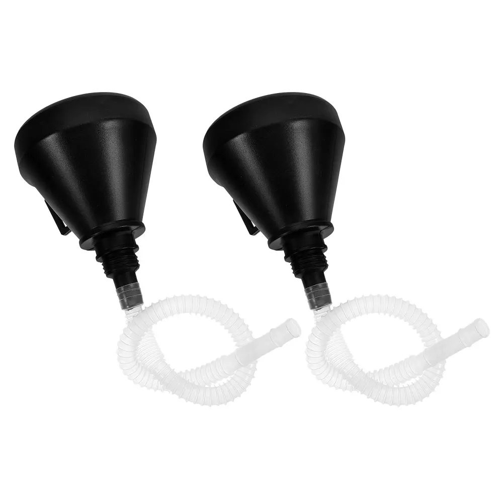 

2pcs Plastic Funnel Spill Proof Kit for Automotive Durable System Car Motorcycle Refueling Equipment