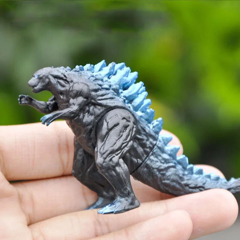 تمثال وحوش Godzilla ، ديكور مجسم تمثال ، شخصية PVC ، دمية هواية للأطفال ، هدية سحرية للأطفال ، 6 في كل مجموعة