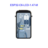 ESP32-C6 1.47inch LCD Display Development Board with pinheader 172x320 160MHz Single-core Processor WiFi6 Bluetooth ESP32