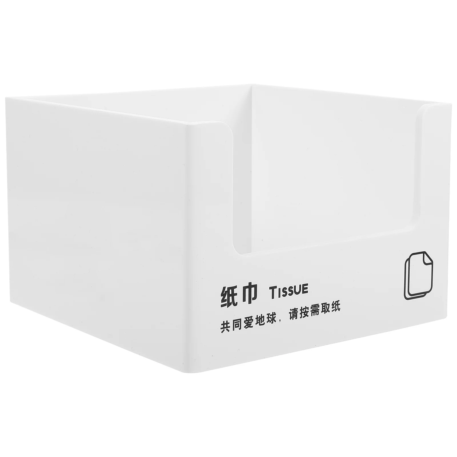 

Modern Acrylic Holder Square Stand For Kitchen Table Bathroom Tissue Box Organizer Paper Napkin Storage Dispenser Decorative