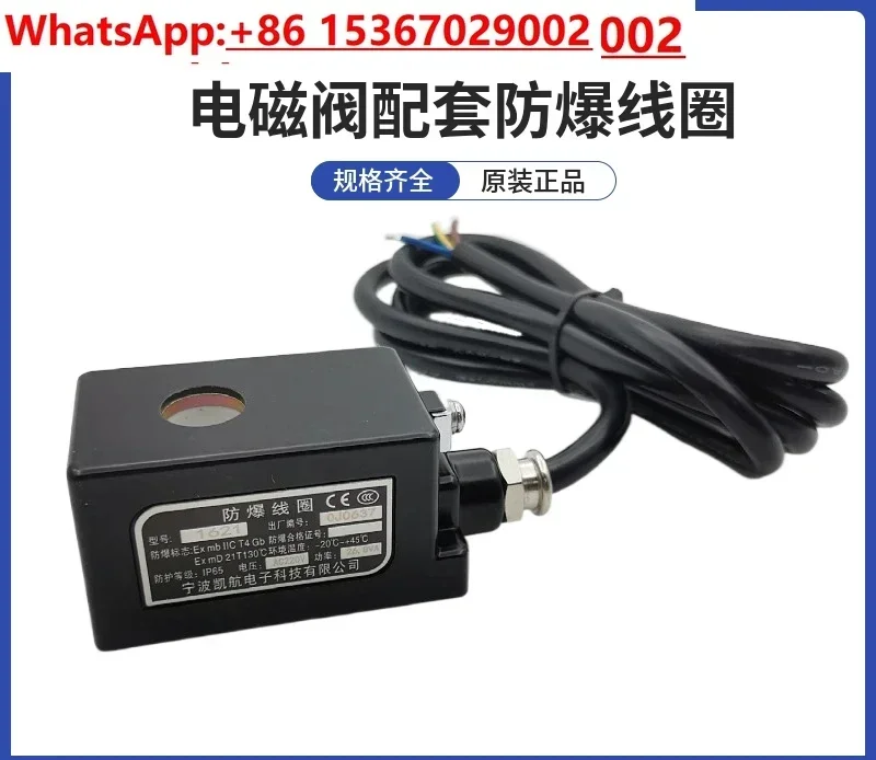 

Solenoid valve explosion-proof 2W water valve pulse valve AC220V/DC24V waterproof 0921 1621