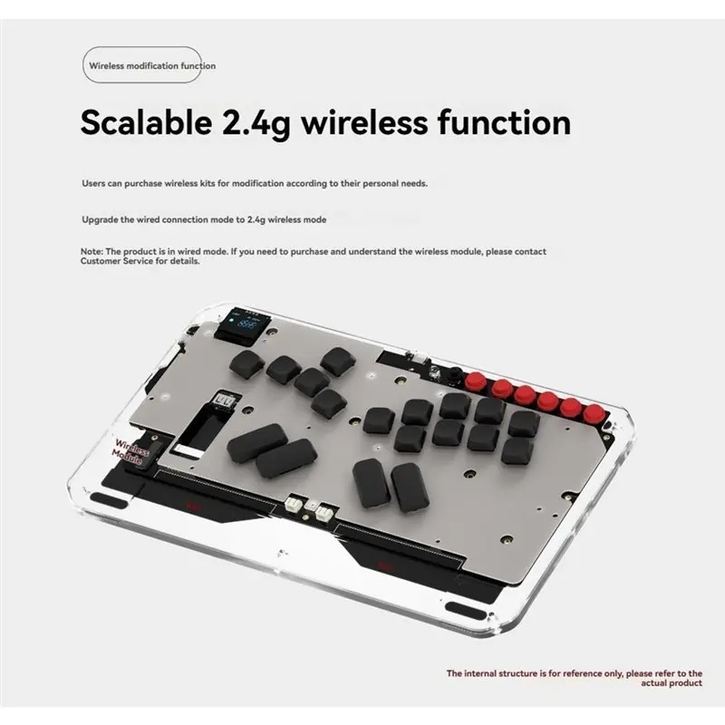 Y44A Mechanical Switch Gaming Keyboard Spraying Aluminum Shell for PC Steam Switch Black