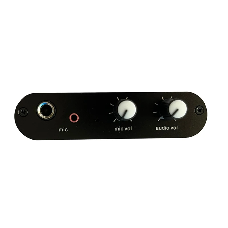 6.5Mm Dynamic Microphone Headphone Amplifier Audio Preamplifier Mixing Board MA-2S