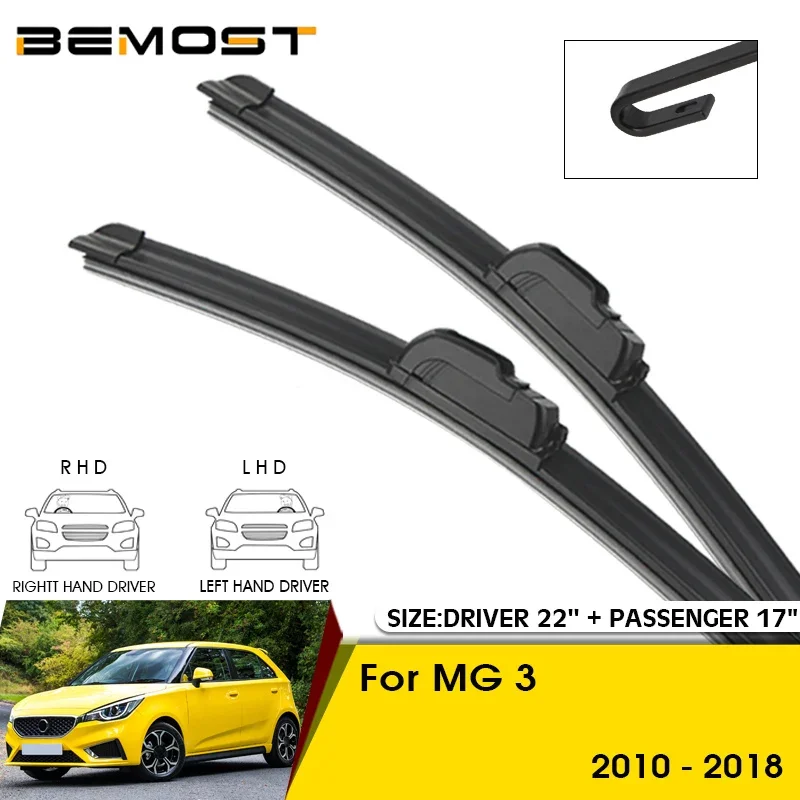 Car Wiper Blades For MG 3 2010-2018 Windshield Windscreen Front Window Blades 22