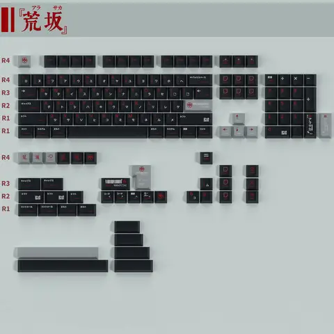 142 키 기계식 키보드 키 캡 체리 프로파일 염료 승화 PBT 풀 세트 ISO MX 스위치 입력 GK61 RK68 RK87 96 104