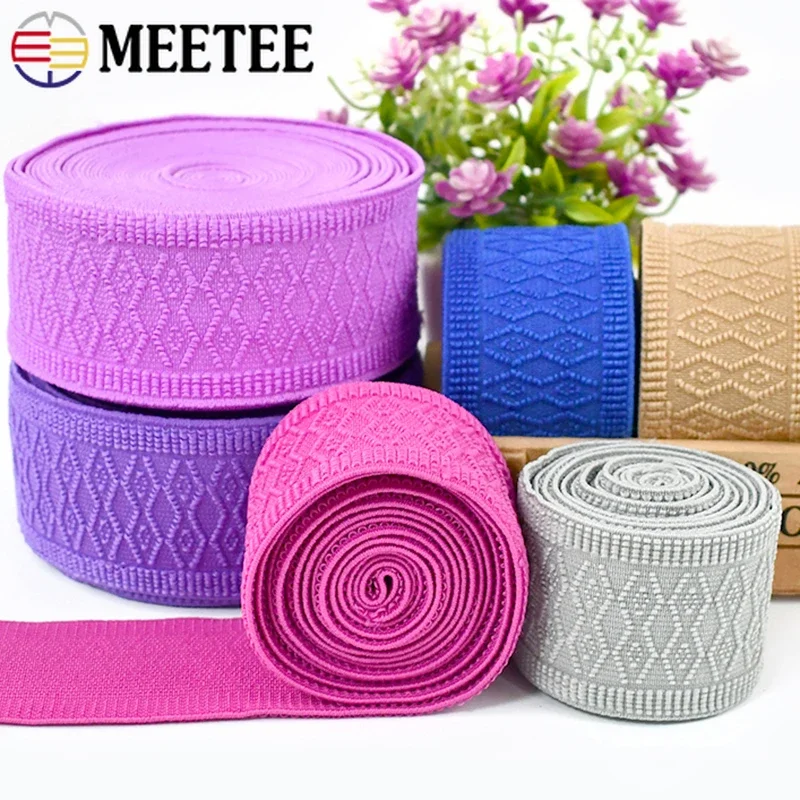 1/2Meter 50mm weiche Gummibänder zum Nähen von Hosen Kleidung Gummiband Gürtel riemen Stretch Gurt