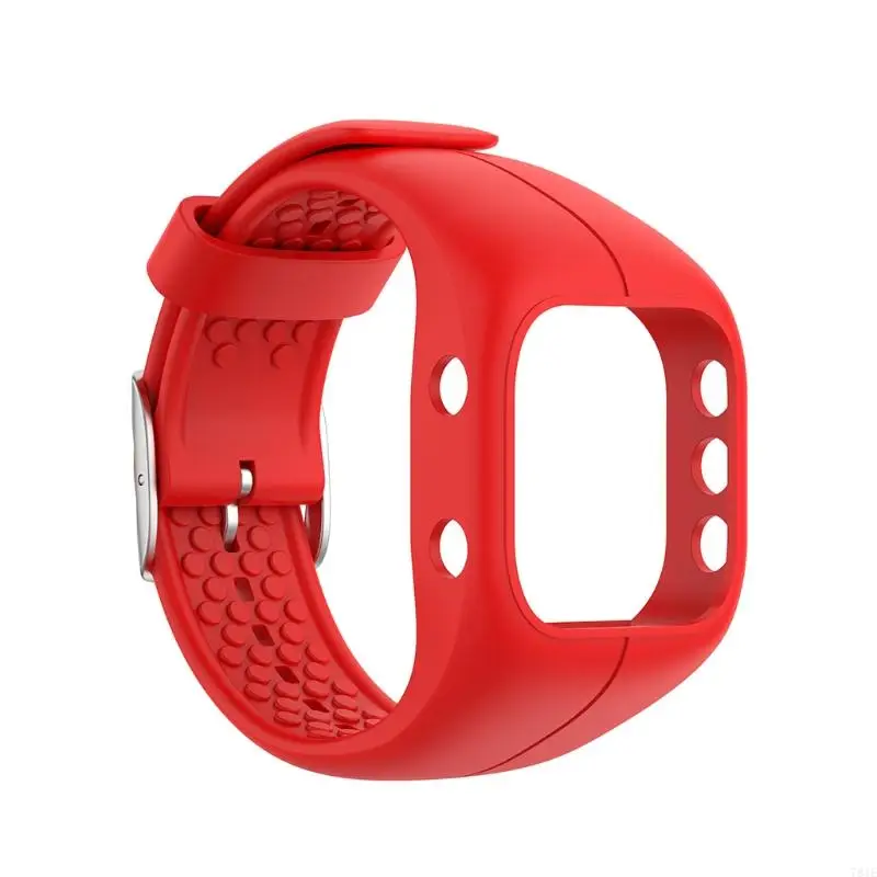 781E Soft Silicone Strap Replacement Link Bracelet Band for Polar A300