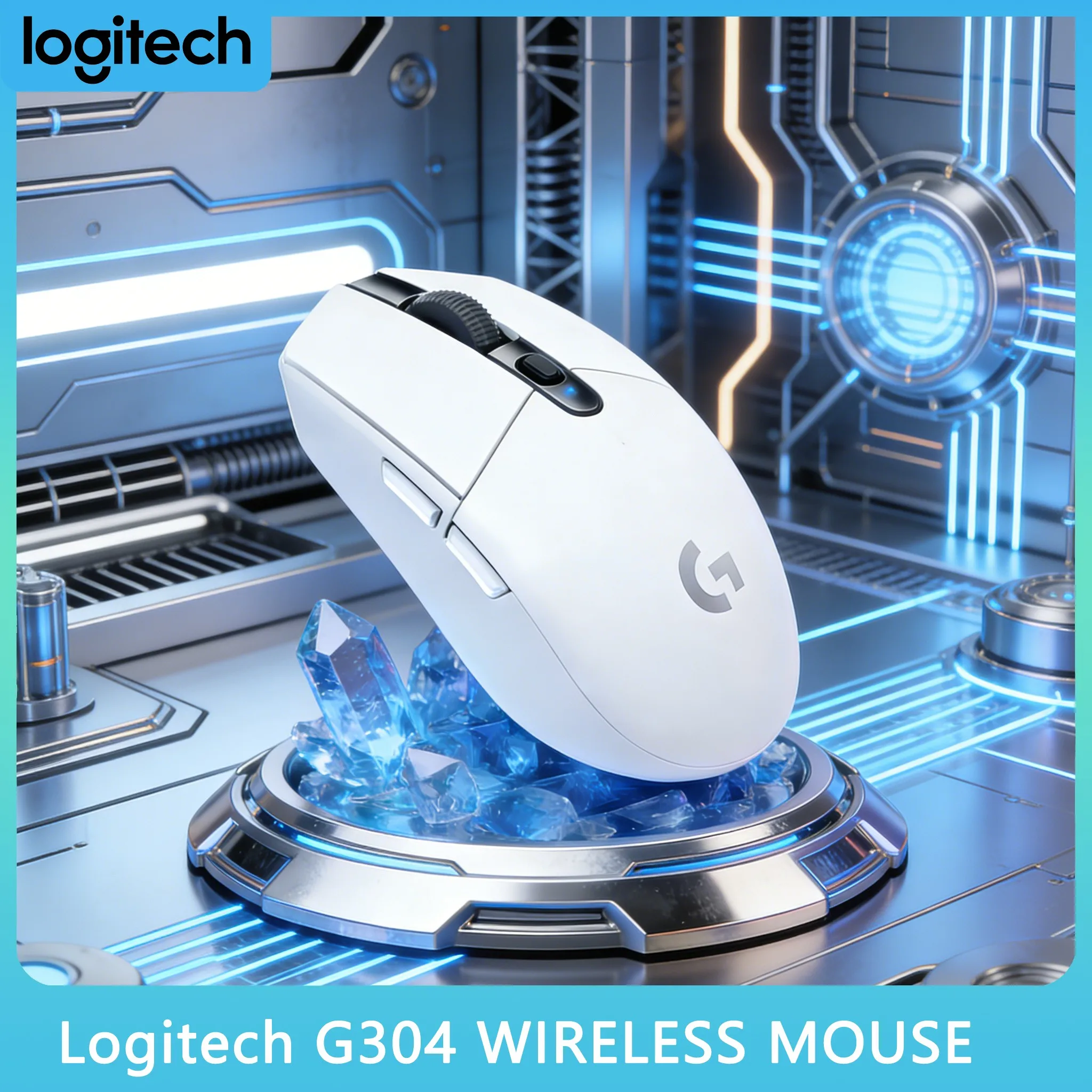 

Беспроводная мышь Logitech G304/G305 LIGHTSPEED с сенсором HERO, отклик 1 мс, для геймеров