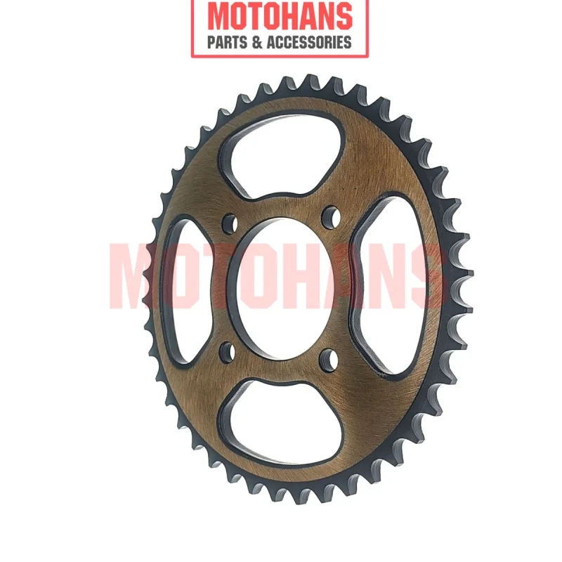 

BX16050380 REAR SPROCKET 428-42T FOR GN125 EN125 YES125 HJ125 TX200 SKUA150 200 TTR125 TTR150 SKR200 DY200GY TRX200GY 200GY
