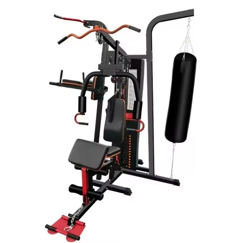 

3 Station Comprehensive Trainer Full Set Multi-Functional Integrated Exercise Strength Training Gym Fitness Machine