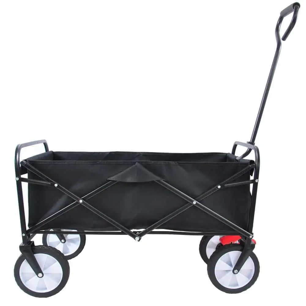 

Mountainhiker Large Size Camping Wagon Foldable Trolley Camping Hand Pull Storage 4 Wheels Outdoor Picnic